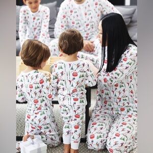 HART+LAND Kids Ski Lodge Organic Pima Long Sleeve Pajama Set - 6